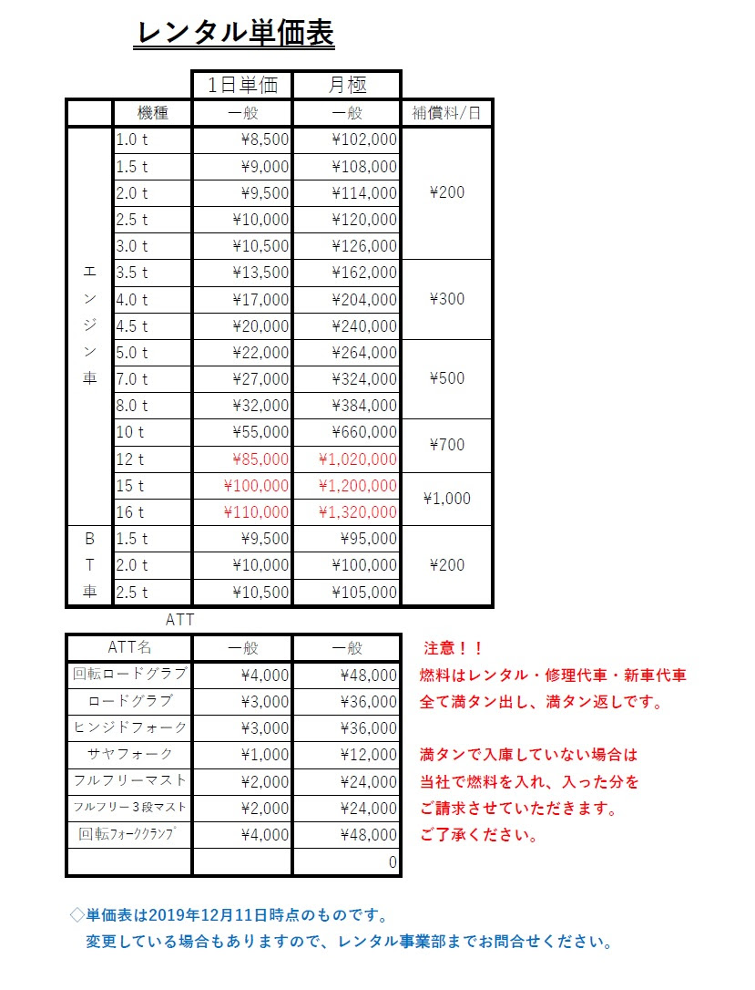 Goodrental レンタル 富士岡山運搬機株式会社