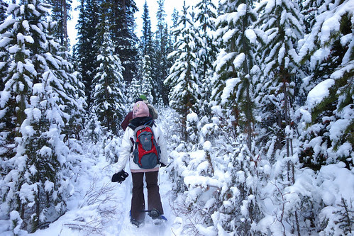 Snowshoeing Rummel Lake-12