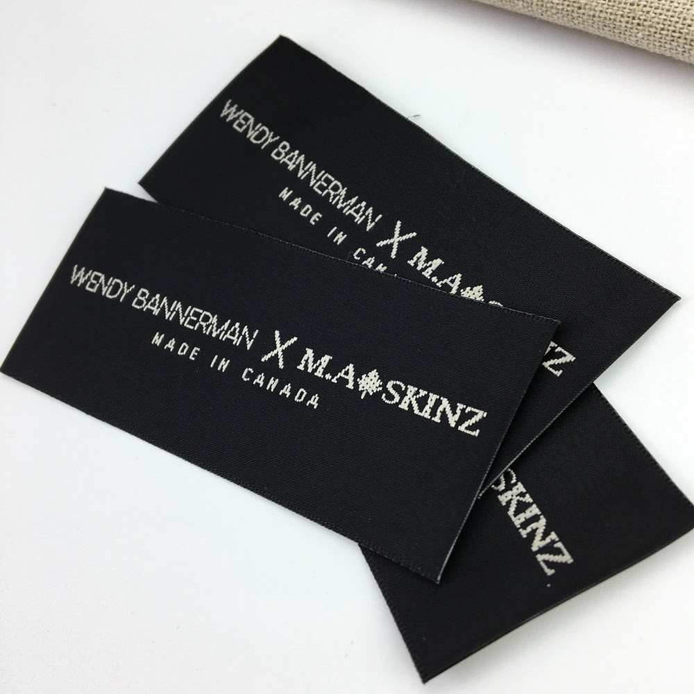 Wholesale Custom Brand Name Flag Logo Straight Cut Sew On Machine Damask  Woven Labels For Clothing - Buy Machine Embroidery Clothing Label,Heat Cut  ...