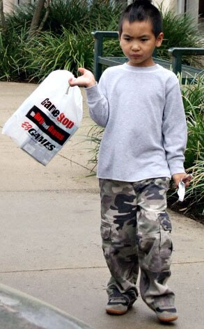 Maddox Jolie-Pitt Fame Pictures, Inc. Angelina Jolie had two visitors at 8 