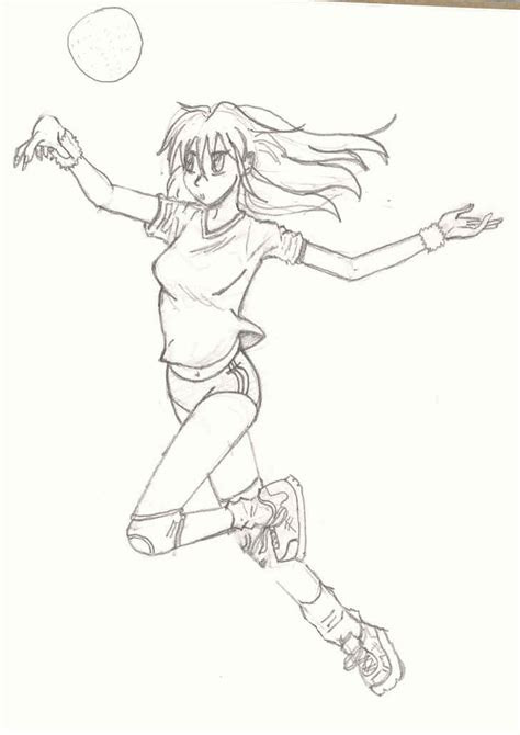 manga volleyball girl  dcsantos  deviantart