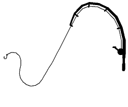 Download Bent Fishing Pole Clipart Clip Art Library