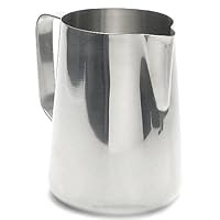 New Large 66 oz. (Ounce) Espresso Coffee Milk Frothing Pitcher, Steaming Frothing Pitcher, Stainless Steel (18/10 Gauge)