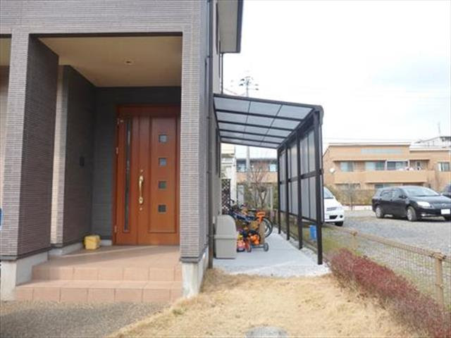 自転車置き場のご紹介 熊本の外構 エクステリア ガーデニング アウテリアタイガー株式会社