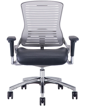 Office Master OM5-G Palladium Grey Multi Tasking Executive Chair