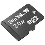 SanDisk 2GB MicroSD / TransFlash Card w/SD Adapter camcorder