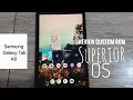 Review Custom ROM [GSI] SuperiorOS Samsung Galaxy Tab A8 [T295] User Interface, Performa, Gaming.