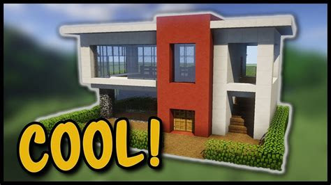 kleines modernes haus bauen  minecraft tutorial