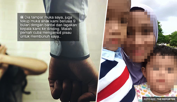 'Tolonglah saya, sebelum saya bunuh diri dan anak-anak saya!' - Wanita tertekan didera dan diseksa suami