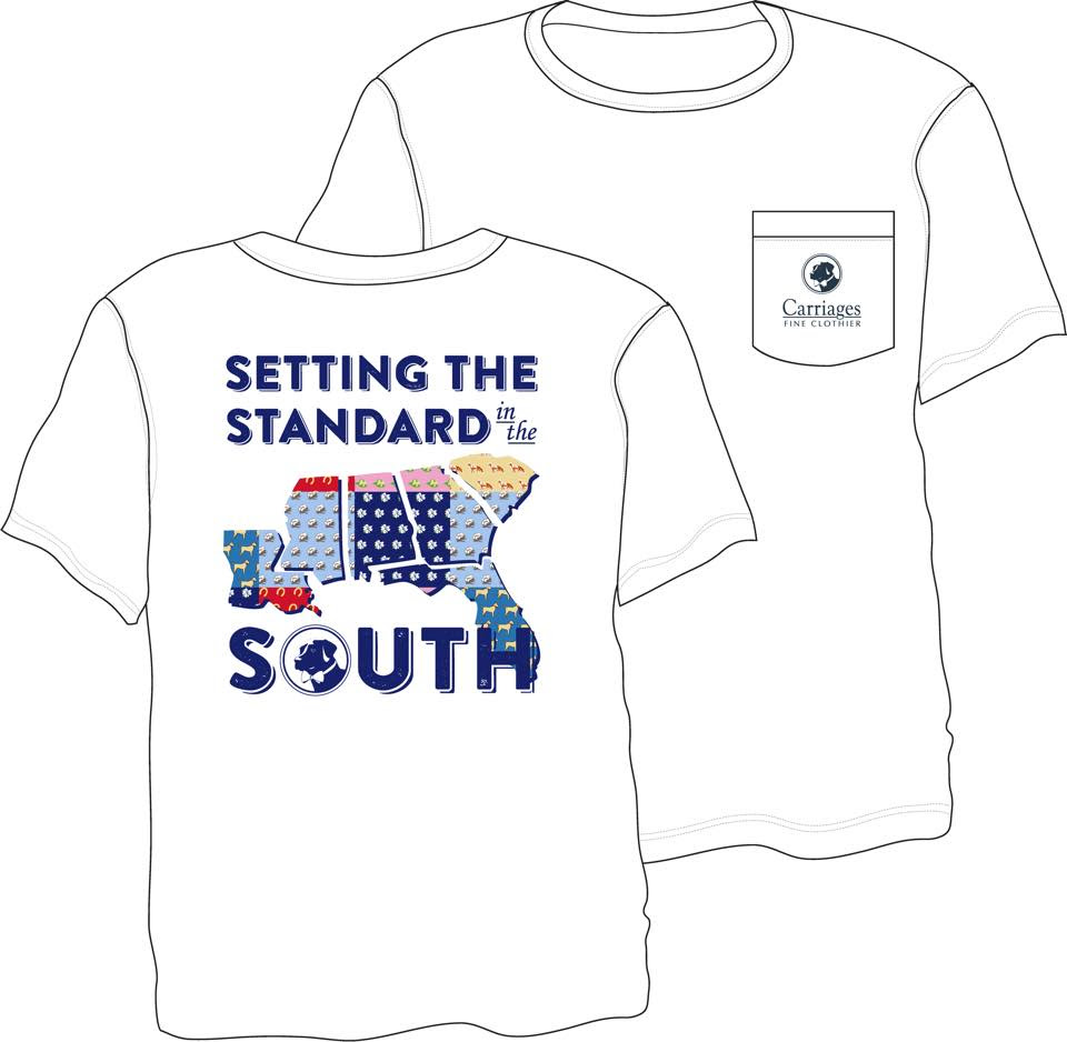 Southern Proper Setting The Standard Custom Tee Carriages Fine Clothier Baton Rouge La Men S Clothing