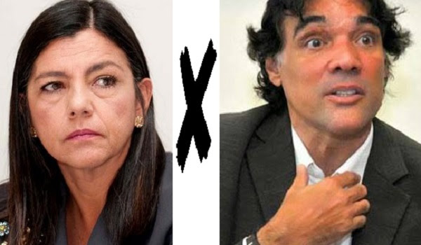 Governadora Roseana Sarney e o seu sucessor Edinho Lobão