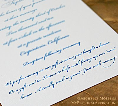 monetary wedding gift etiquette on Can I Add A Gift Registry Card To My Wedding Invitations    My