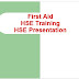 First Aid Training HSE Presentation for HSE Professionals 