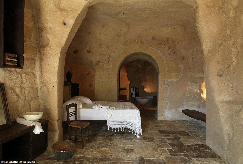 Understated: The hotel took 10 years to complete and was created sensitively so as not to detract from the romantic setting