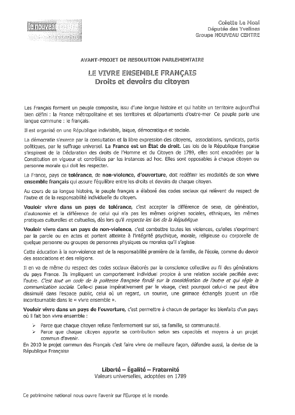 groupe de l union pour un mouvement populaire