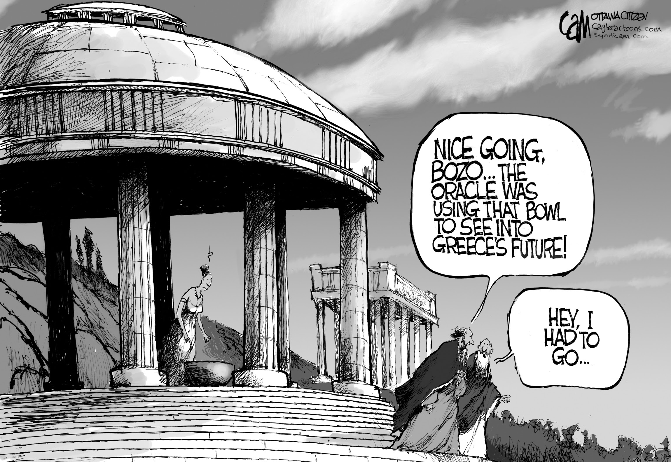 Cartoon by R.J. Matson