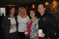 Claissa Louw,  Carol Landis Pierce, Victor A Cimerol present at Morgan's Event