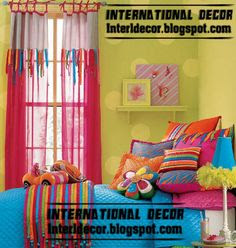 Colourful Room Inspiration (that I wouldn't have balls to do!)