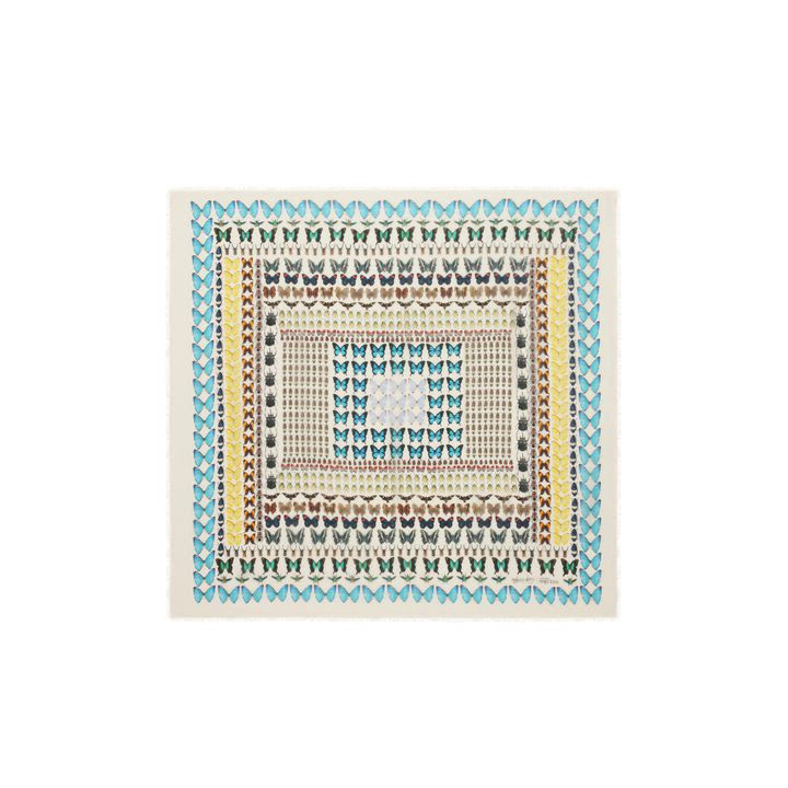 Alexander McQueen, Heaven Butterfly Grid Scarf