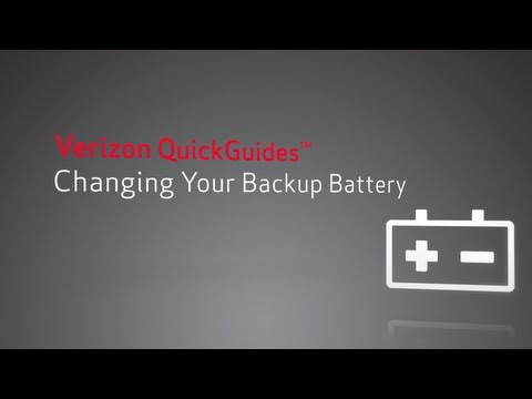 Verizon FIOS Beeping Battery Backup STOP It For Good | How To Save ...