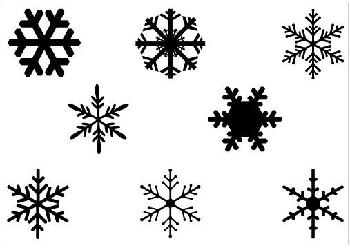 Download Snowflake Vector Art at GetDrawings | Free download