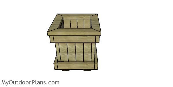 2x4 Planter Box Plans | MyOutdoorPlans | Free Woodworking 