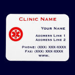 Clinic Promotionasl Magnet Template 2 magnets