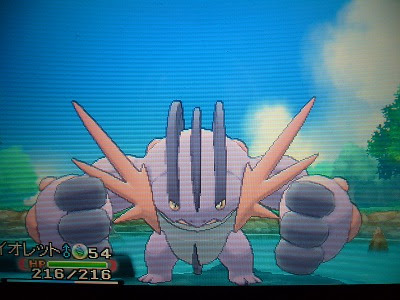 よもぎの色ポケコレクションブログ メガラグラージ