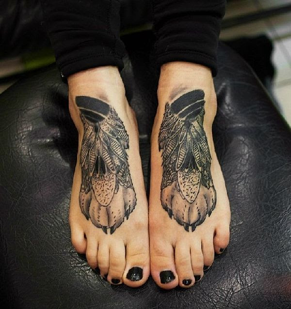 35 Outstanding Foot Tattoo Designs