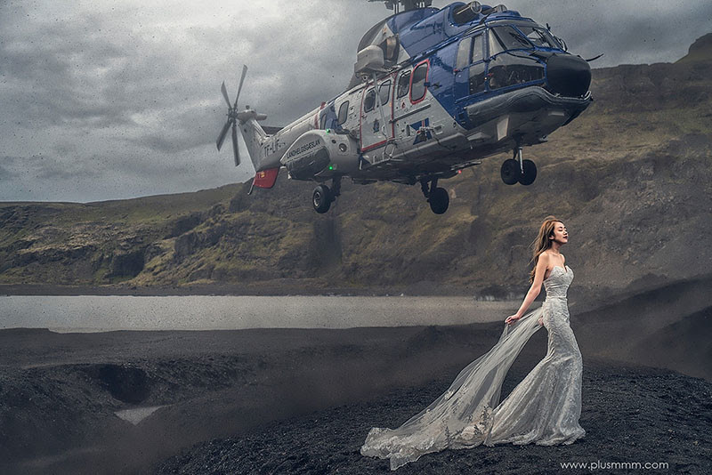 bridehelicopter