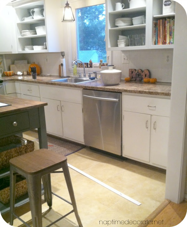 From Drab to Fab: Adding trim to Cabinets