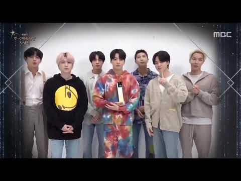 [Eng sub] BTS won the 'Popularity Award' at the 48th Korean Broadcasting Award