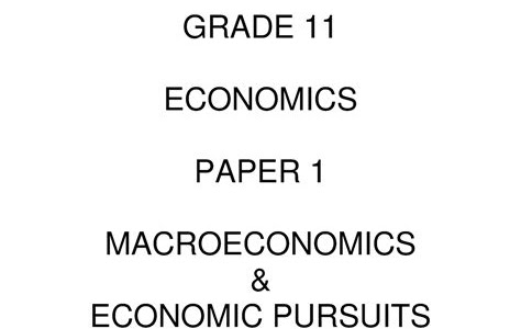 Download PDF Online scope economics grade 11 2014 paper 1 Free eBook Reader App PDF