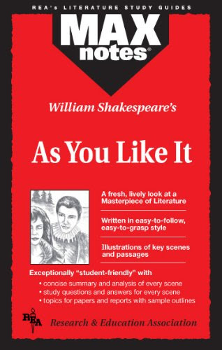 As You Like It (MAXNotes Literature Guides), by Michael Morrison, English Literature Study Guides