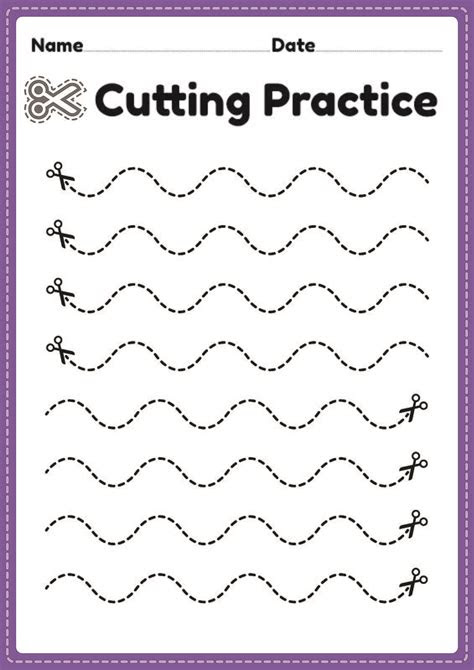  cutting practice worksheets for kids free printable activity sheets