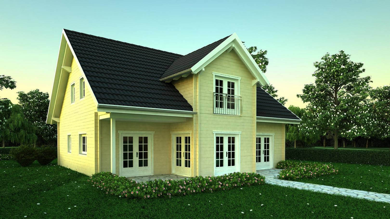 Wohnhaus kaufen  Holzwohnhaus