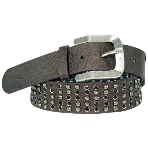 Blue Elegance Crystal Studded Belt