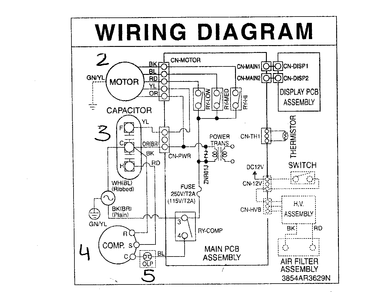 Diagram Hb Window Unit Air Conditioner Wiring Diagrams Full Version Hd Quality Wiring Diagrams Newpromediadatabasesol Trodat Printy 4923 Fr