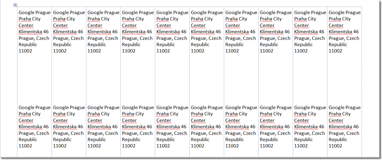 Create Labels In Word 2010