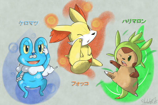 ポケモンy 御三家 ポケモンの壁紙