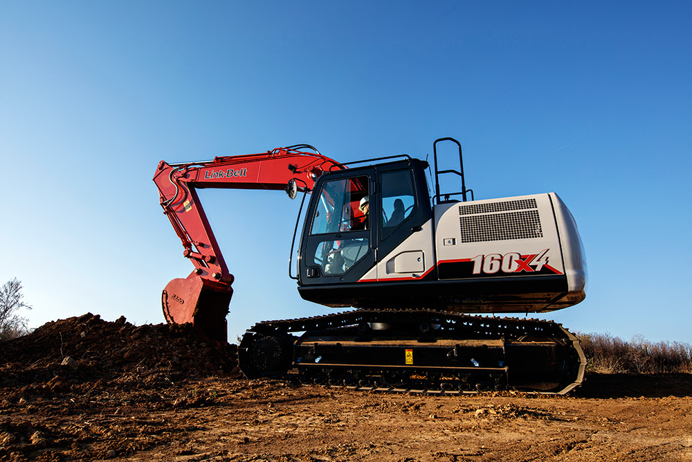 Link Belt 160 X4 Excavator Delivers More Performance And Productivity