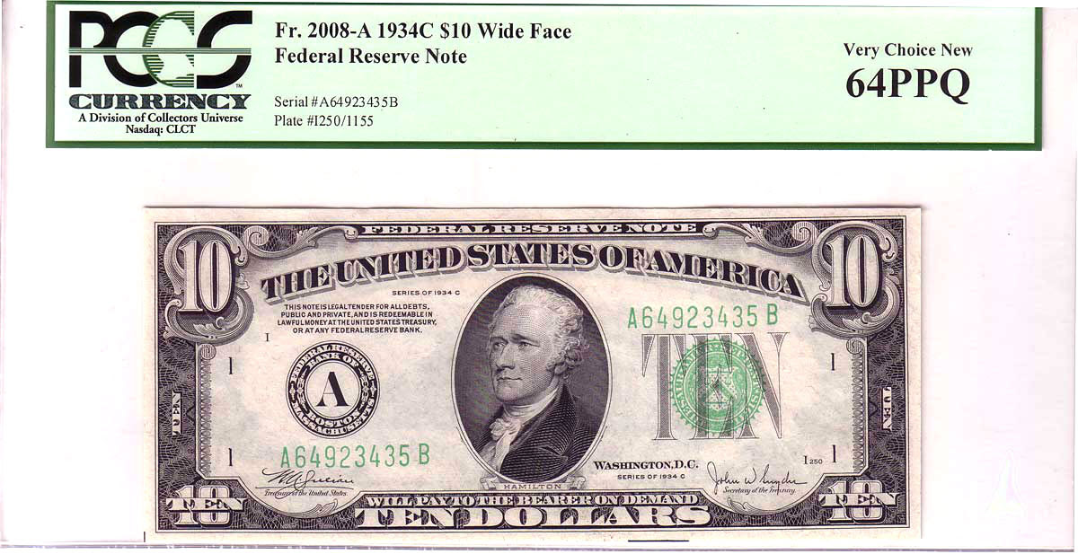 Treasurer Of The United States. of the United States