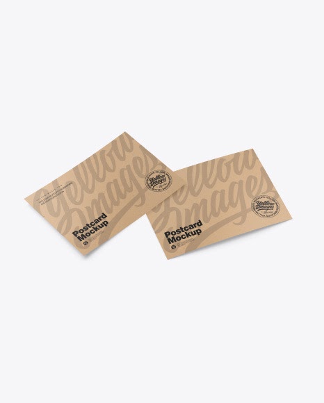 Download Download Kraft A5 Postcard Mockup - Stationery Mockups free packaging mockups from the trusted websites.