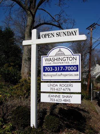 real estate sign. real estate sign.