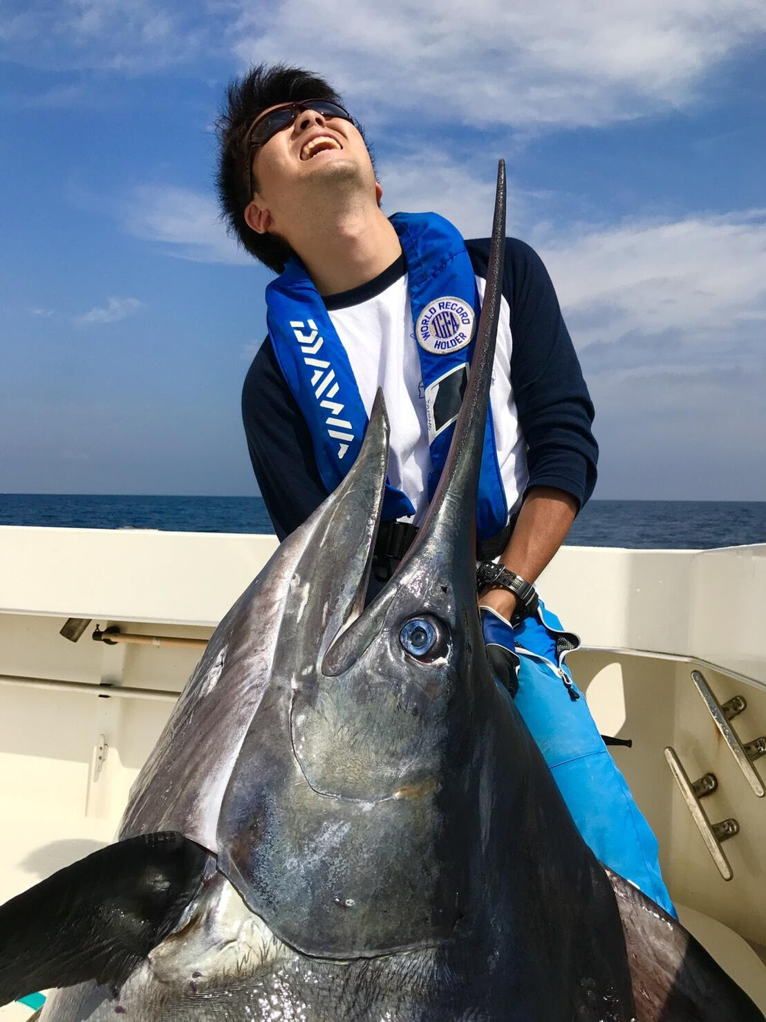 Daiwaオフショアフィールドテスター 金子新です Saltiga