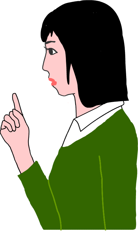 女性 横顔 イラスト 無料