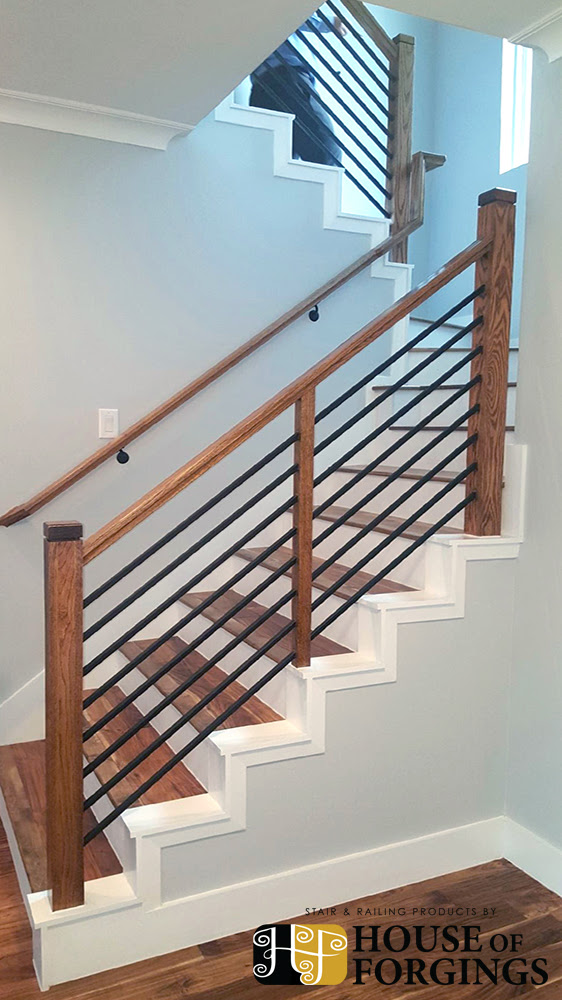 Horizontal Railing - Affordable Modern Staircases