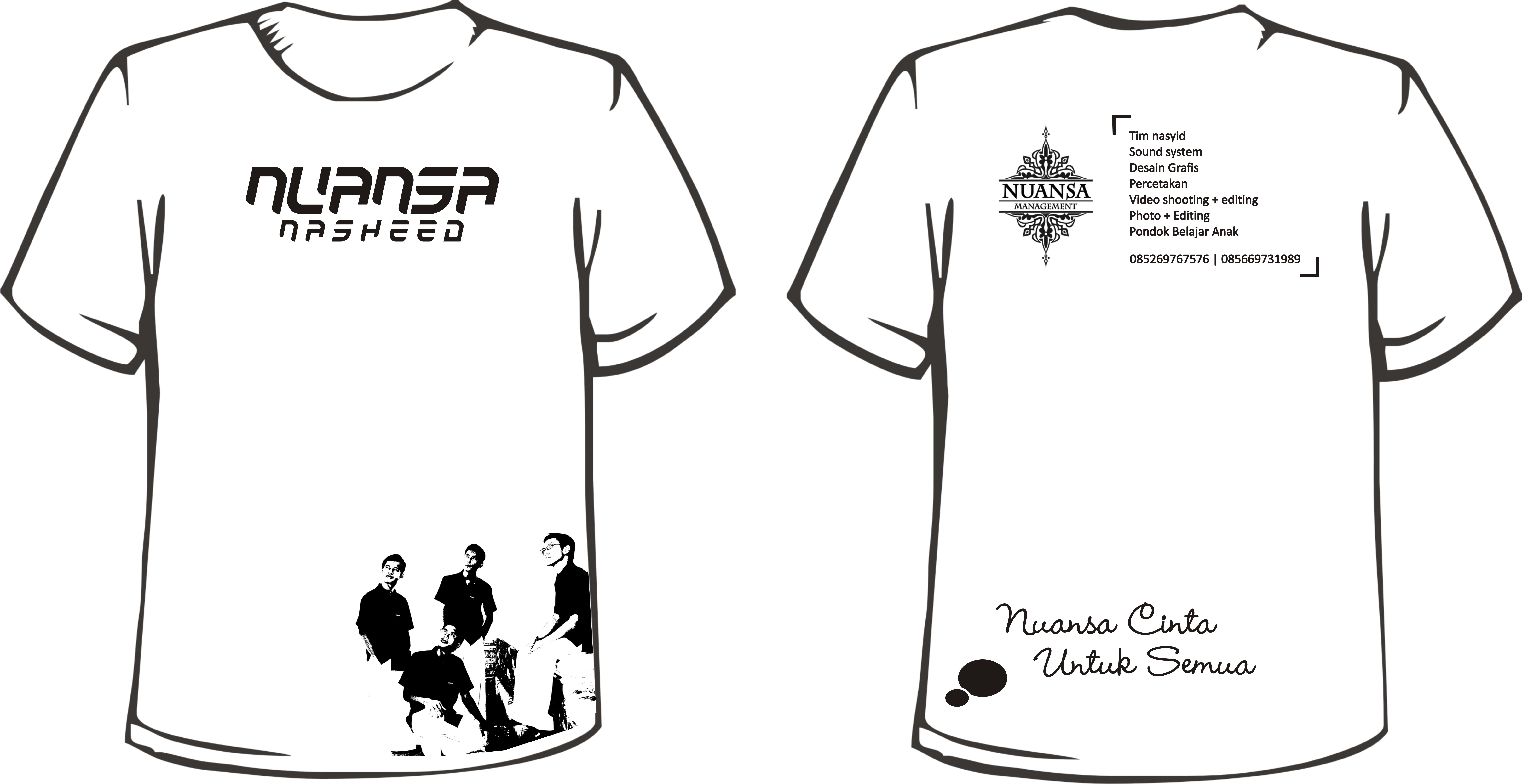 Contoh desain jaket dan baju…  NUANSAmanagement