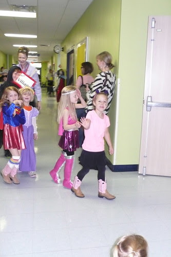 Halloween/Scare Away Drugs School Parade