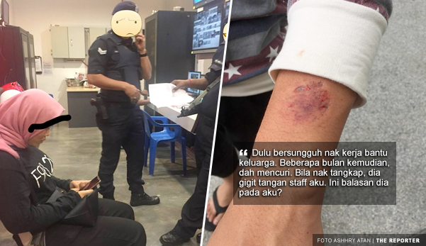 'Mula-mula curi duit, lepas tu curi kasut, inilah balasan dia pada aku?' - Owner FRKL21